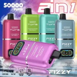 Fizzy Twins 50000 Puffs Double Flavor Dual Tank 50K – Price Guide [strict-source:b590318c8b51ae8e]