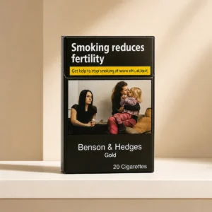 Benson & Hedges Gold packaging photographed for a AUD price and sale-unit explanation page