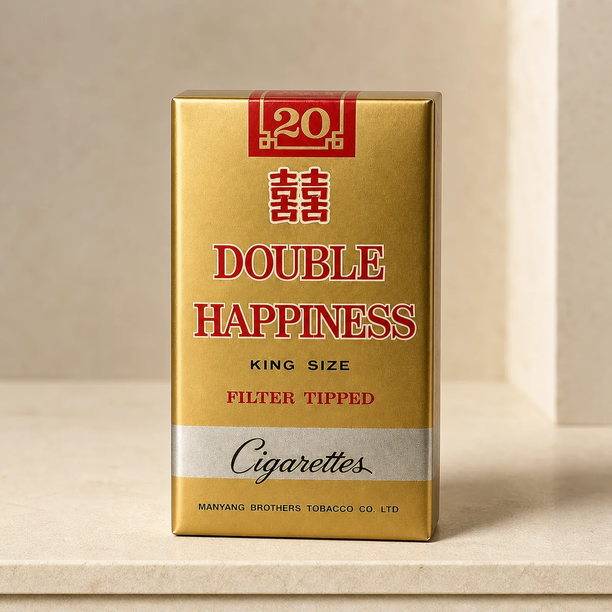 Double Happiness Soft packaging photographed for a AUD price and sale-unit explanation page