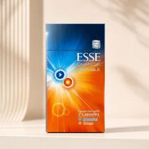 ESSE Change Double Applemint Orange packaging photographed for a AUD price and sale-unit explanation page