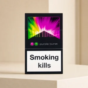 Marlboro Purple Burst packaging photographed for a AUD price and sale-unit explanation page