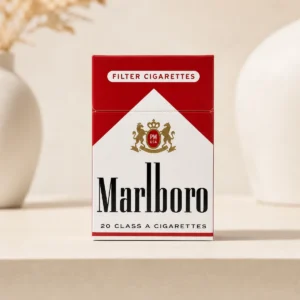 Marlboro Red packaging photographed for a AUD price and sale-unit explanation page
